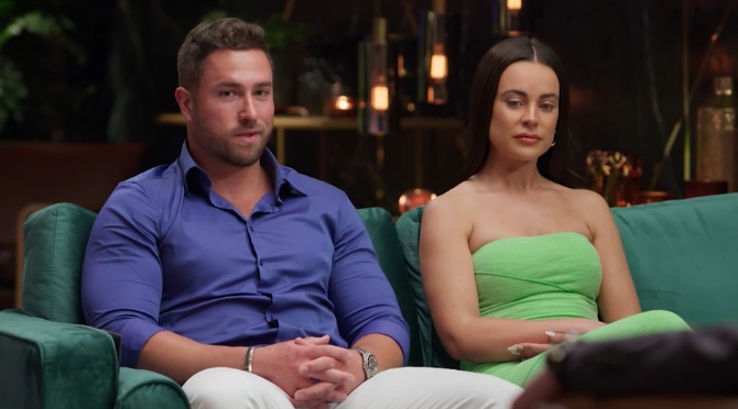 Bronte and Harrison commitment ceremony married at first sight