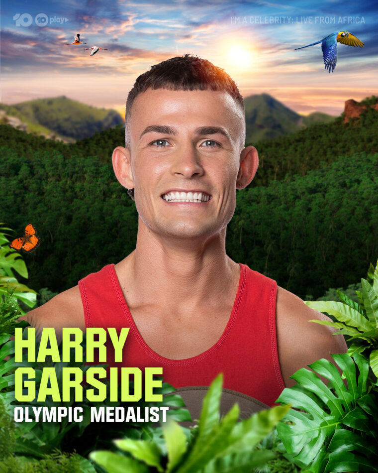 Harry Garside on I'm A Celeb 2023