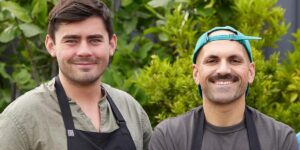 Declan and Theo from MasterChef