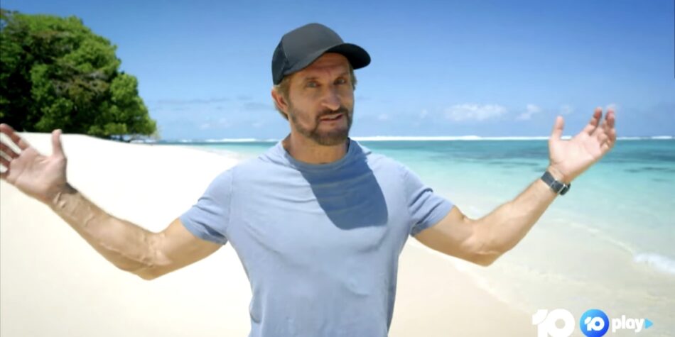 Jonathan LaPaglia hosting Australian Survivor.