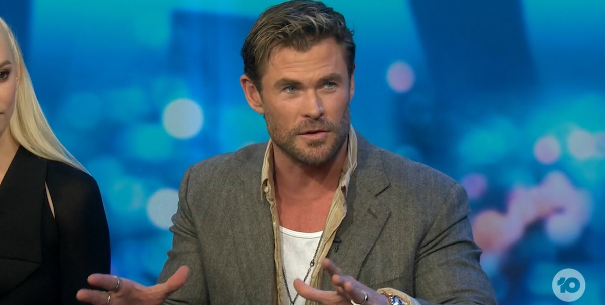 Chris Hemsworth discusses his Furiosa prosthetics on The Project