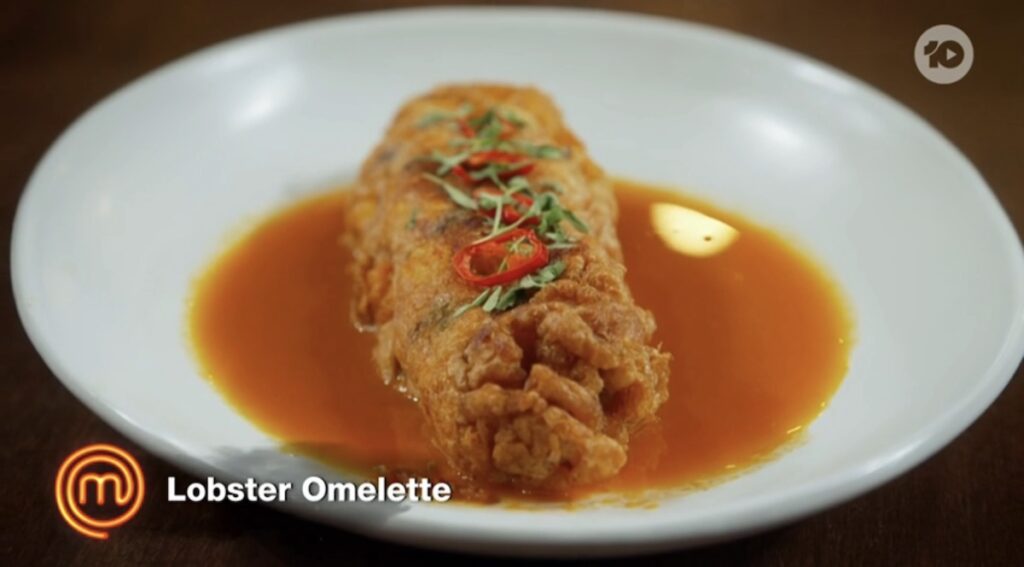 Josh Pezza's MasterChef Australi dish