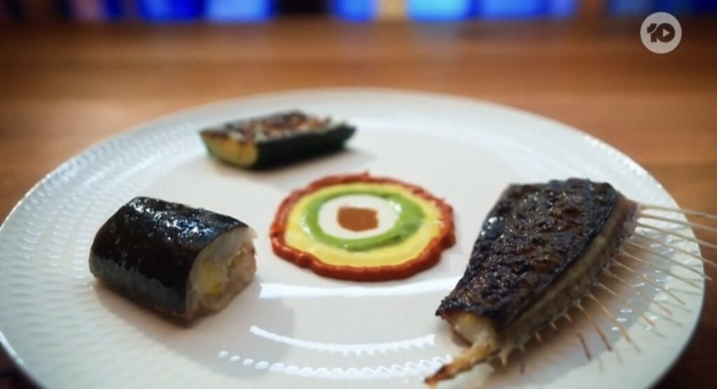 Josh Pezza's MasterChef Australi dish