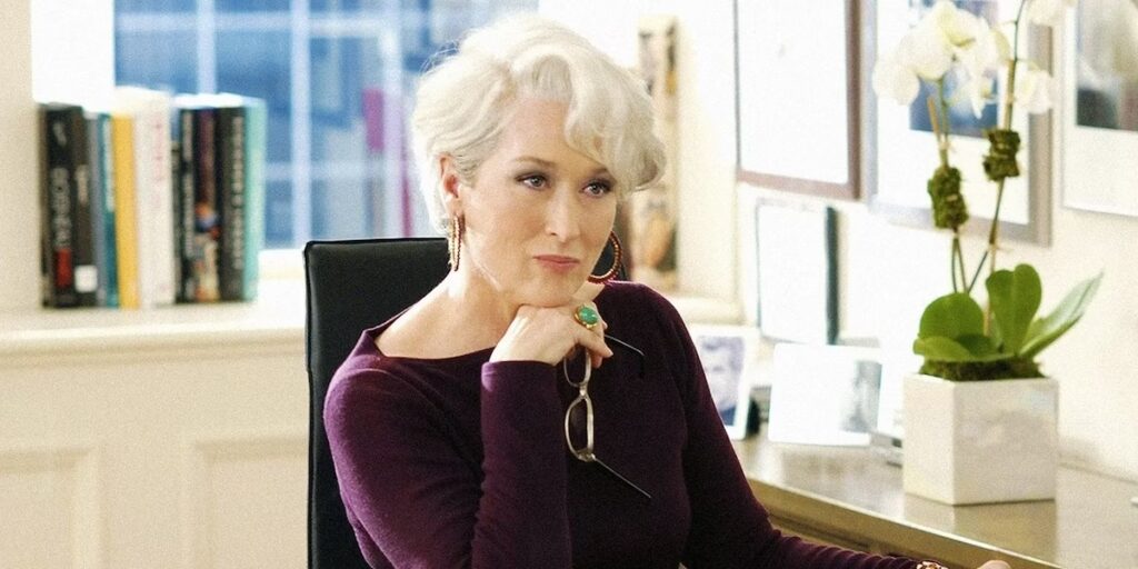 Miranda in The Devil Wears Prada