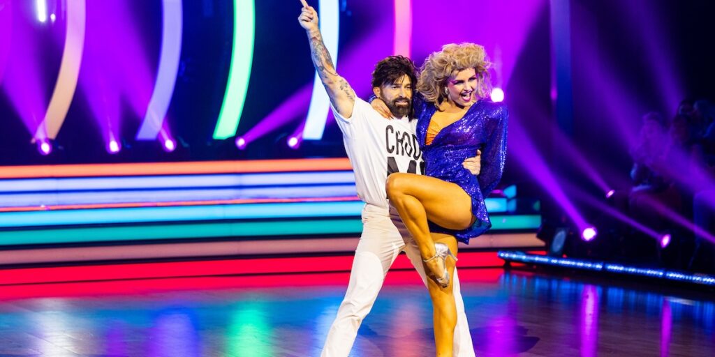 Ant Middleton in the dancing with the stars finale