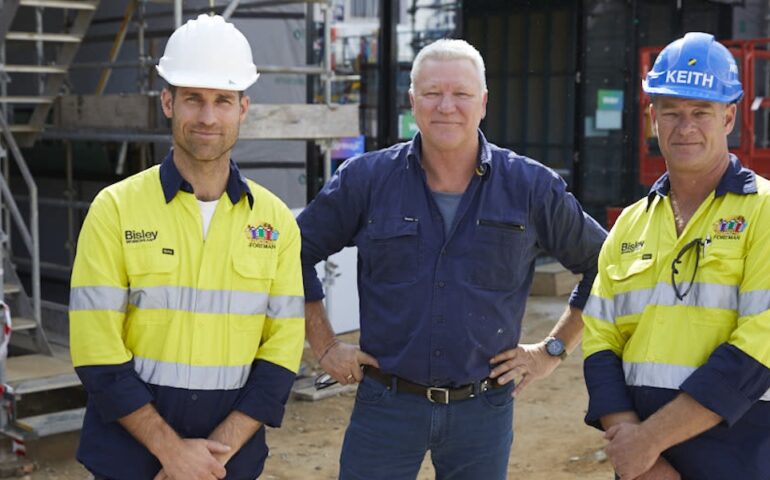 Dan, Scott and Foreman keith on the block