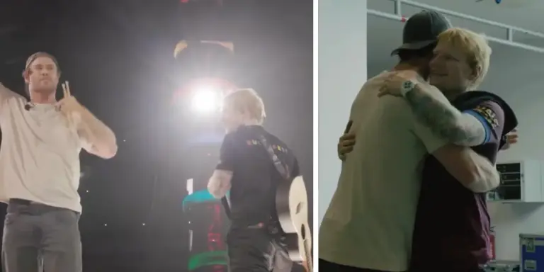 Watch Chris Hemsworth surprise fans at Ed Sheeran's concert