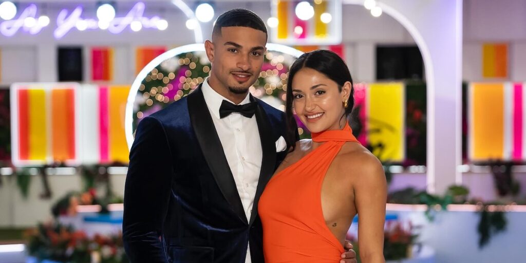 Miguel and leah are love island couple