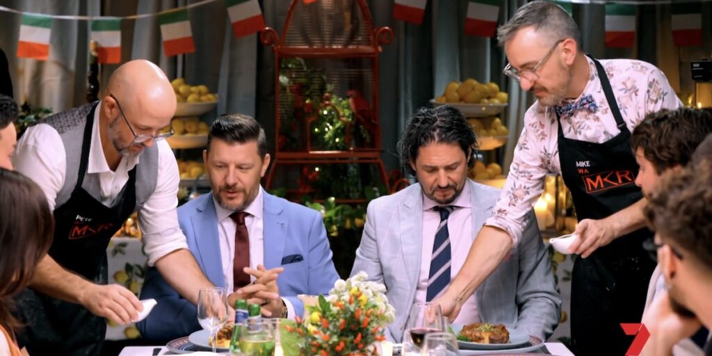 Mike and pete on my kitchen rules