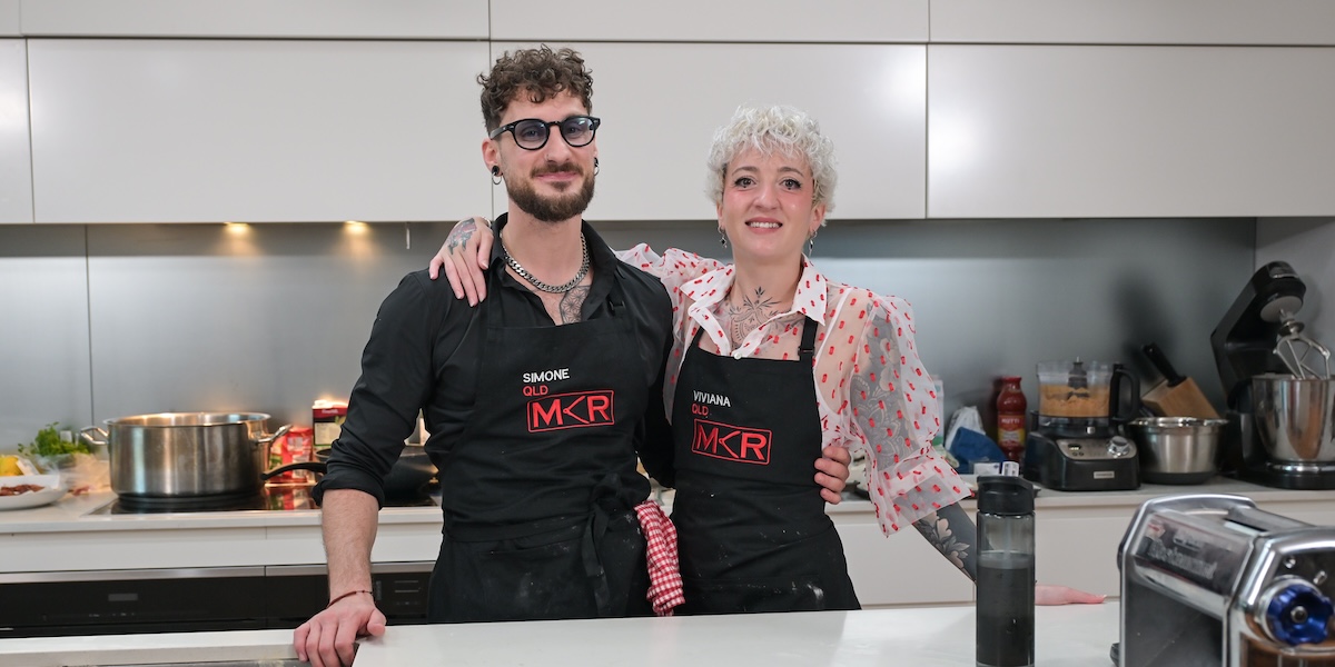 Simone and Viviana competing on MKR