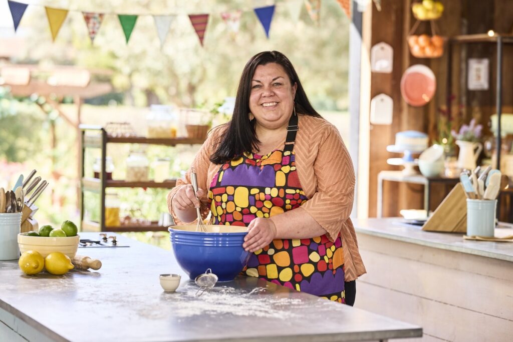 Vicki on The Great Australian Bake Off