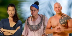 Australian Survivor cast Kirby, Pavarati and Tony.