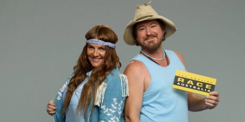 Brooke and Adam on The Amazing Race