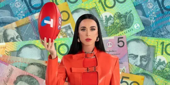 Katy Perry is reportedly being paid a seven figure sum for the AFL Grand Final