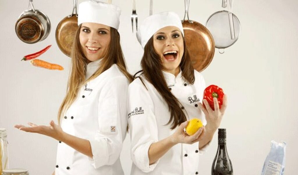 MKR Winners Sammy and Bella.