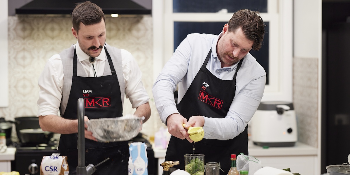 Rob and Liam on MKR