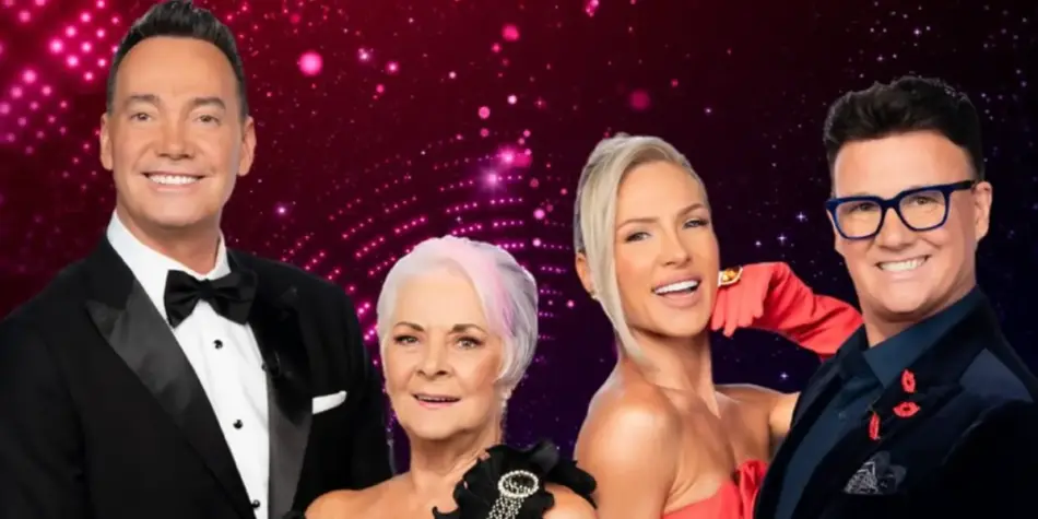 Dancing with the Stars Australia 2025 Judges Craig Revel Horwood, Helen Richey, Sharna Burgess, and Mark Wilson.