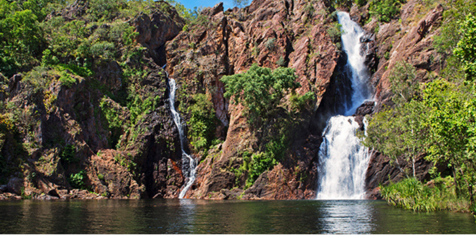 Litchfield National Park waterfall was used as a Territory filming location