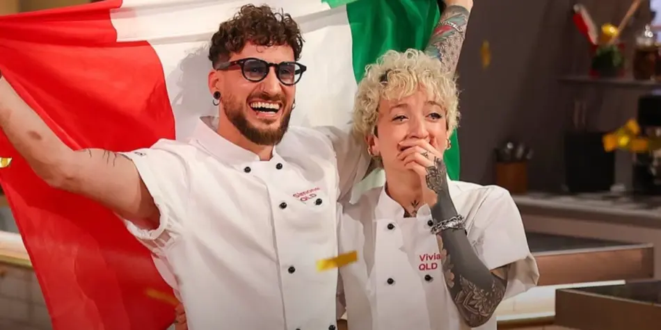 Simone and Viviana winning MKR 2024