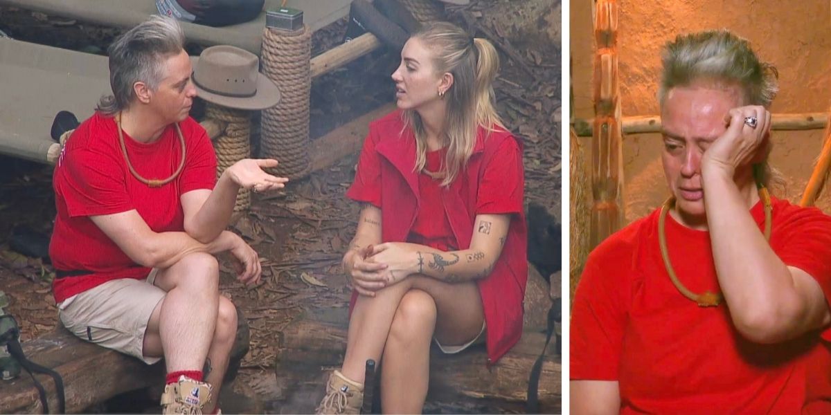 Geraldine Hickey and Samantha Moitzi on I'm a Celebrity