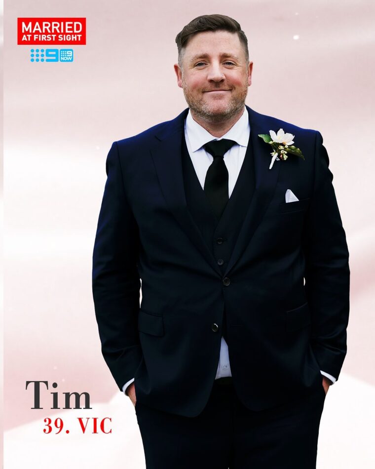 Married at first sight 2025 cast Tim