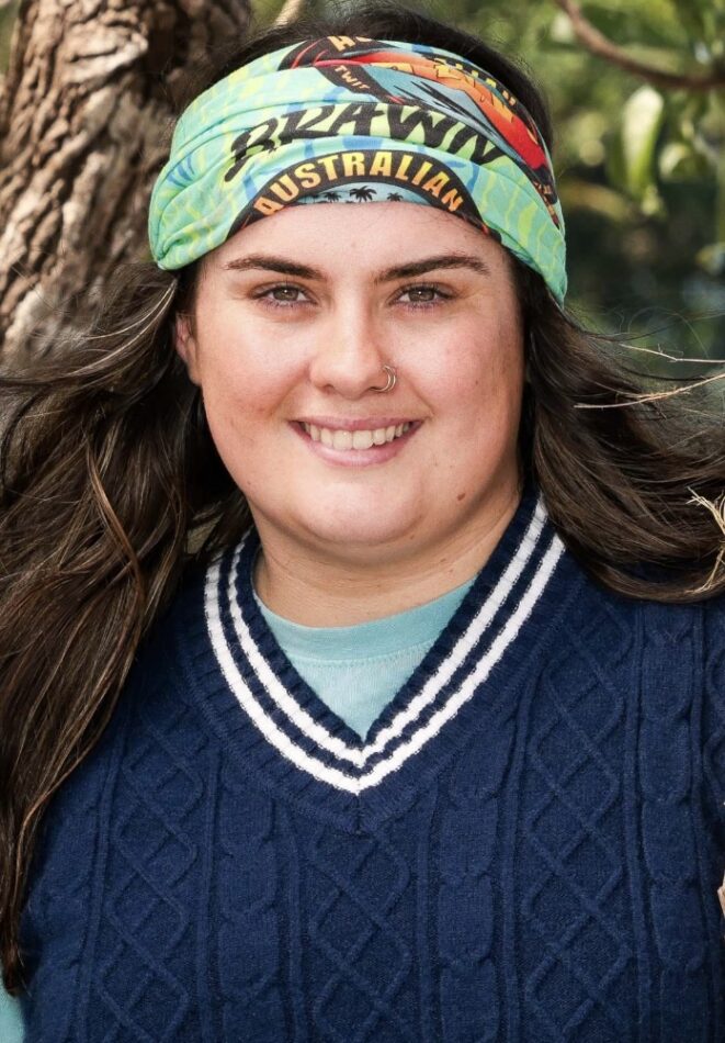 Laura Noonan on Australian Survivor.