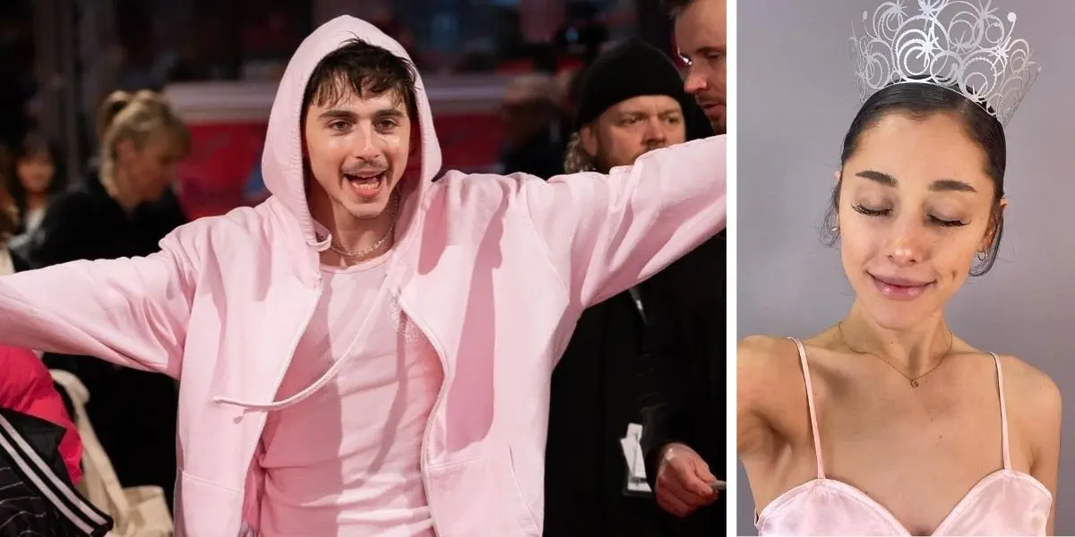 The Oscars 2025 nominees Timothee chalamet and ariana grande