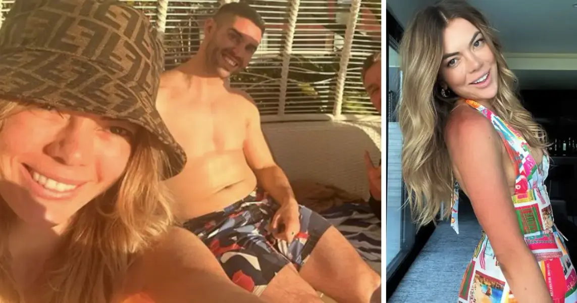 jacqui and ryan on mafs, and jacqui posing for selfie