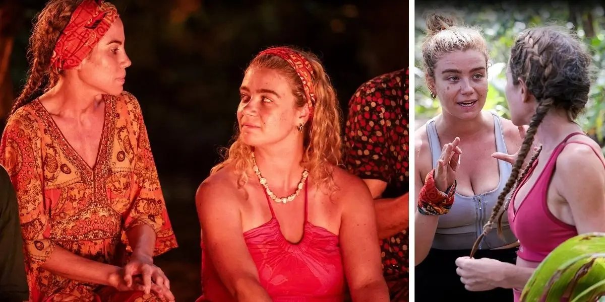 Zara and Laura on Australian Survivor