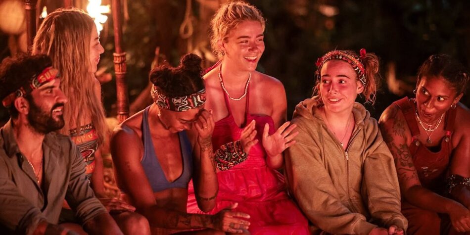 Laura at Tribal Council. Image: Ten.