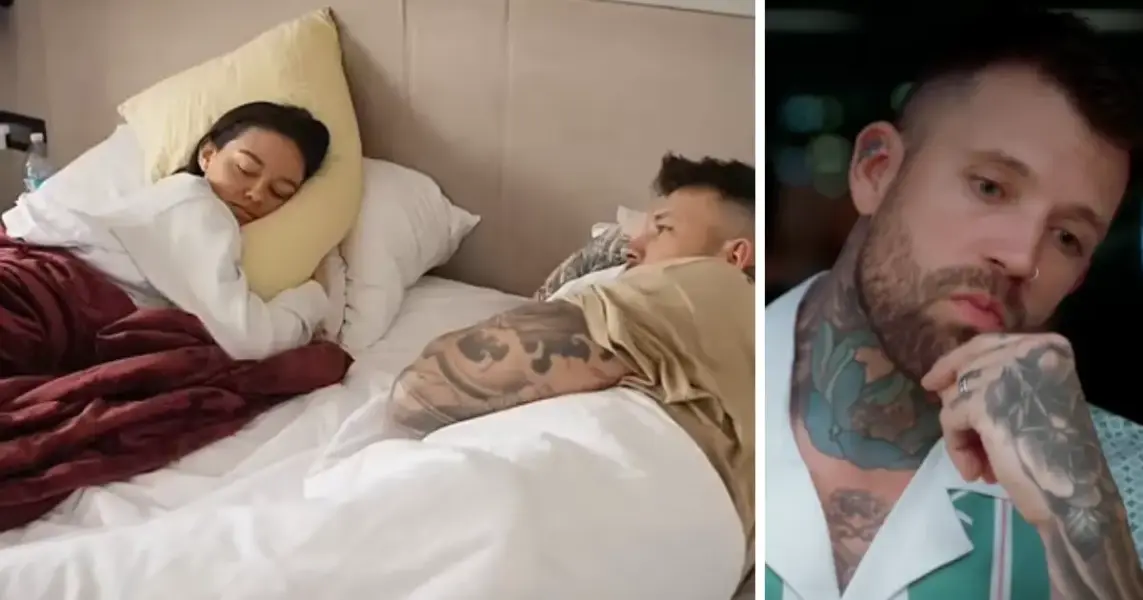 MAFS' Dave and Veronica sharing bed